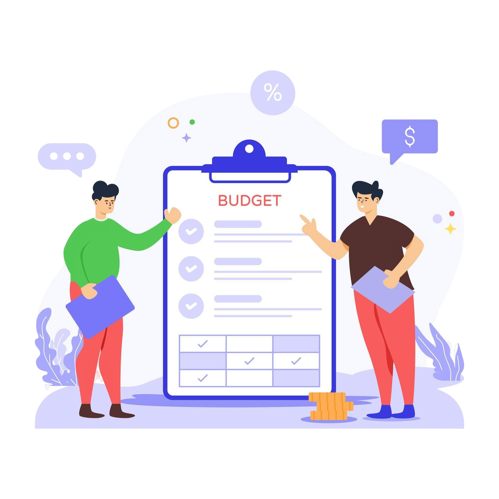 budget-planning-flat-illustration-is-scalable-easy-use